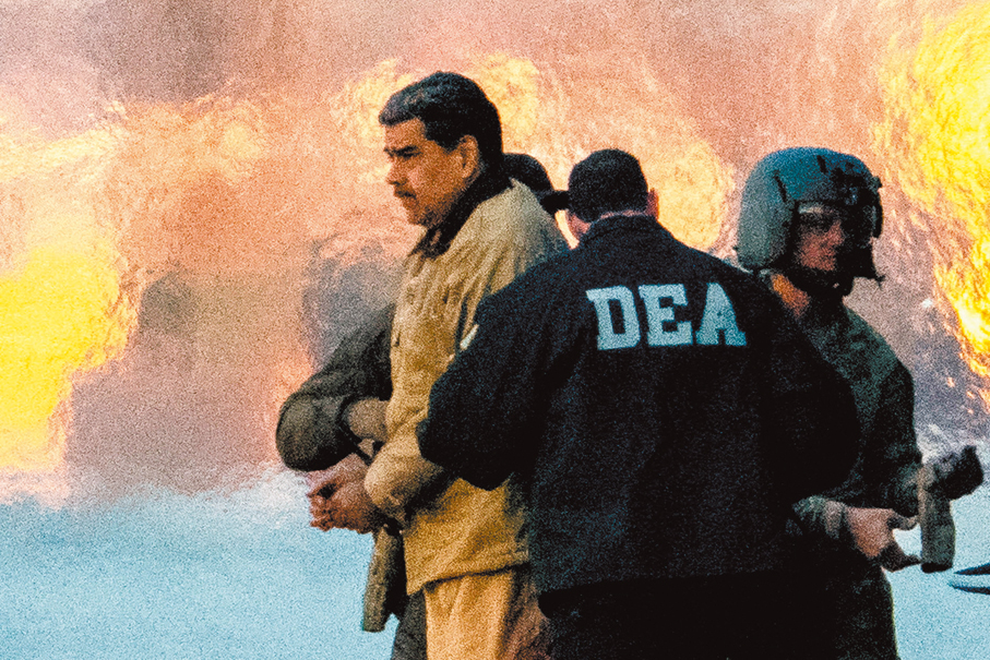 ●美國強行控制馬杜羅引來各方批評。資料圖片