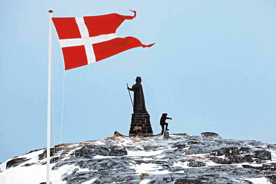 ●特朗普多次威脅對丹麥自治領地格陵蘭島採取行動。 資料圖片