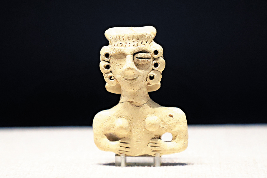 ●青銅時代早期的泥塑