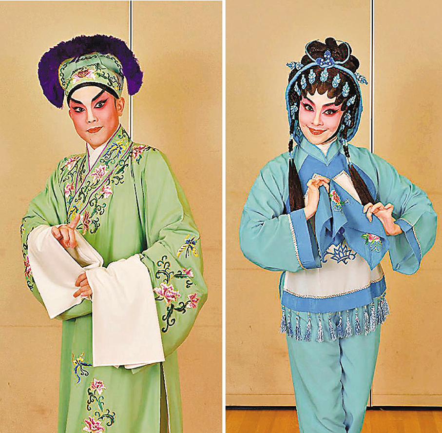 ●黃成彬（左圖）與梁心怡（右圖）合作無間。