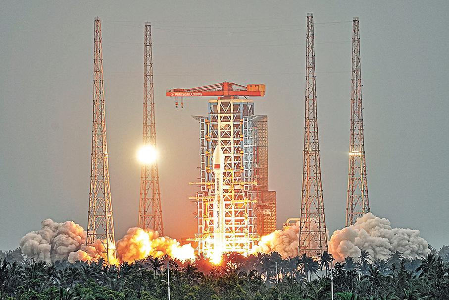 ●國際間太空競爭日益激烈，衛星互聯網將邁向規模化、商業化，航天發射等需求勢必上升。 資料圖片