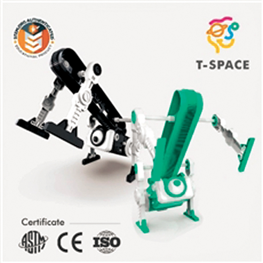 ●圖為樂齡DIY玩具，銀髮消費者可按說明書組裝玩具、提高專注力。貿發局提供