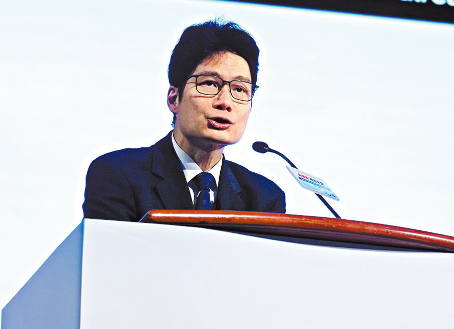 ●財經事務及庫務局副局長陳浩濂  大公文匯全媒體記者何嘉駿  攝