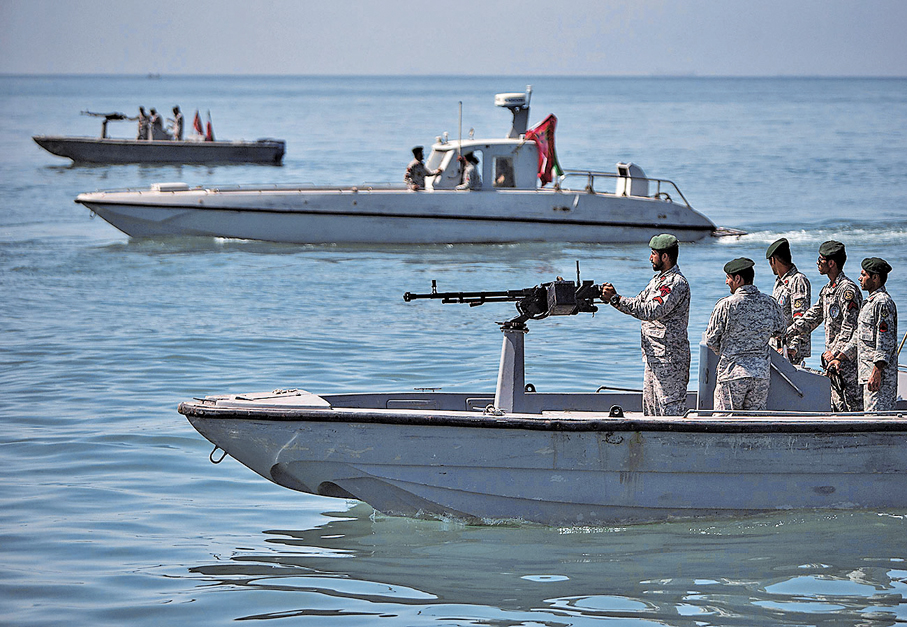 ●伊朗軍方或封鎖霍爾木茲海峽。資料圖片
