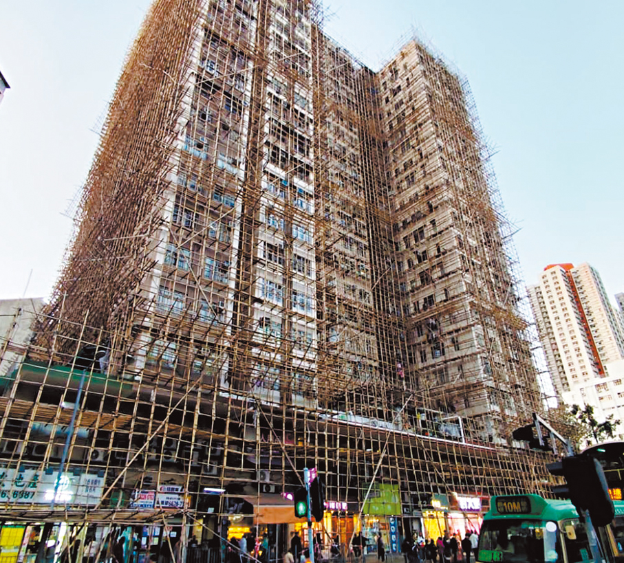 ●一個團夥涉操縱觀塘合和大廈的維修。 資料圖片