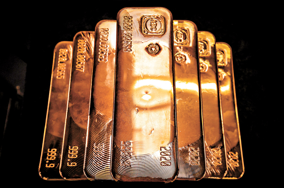 ●黃金具有獨特投資及工藝價值，在商品市場佔有重要地位。 法新社