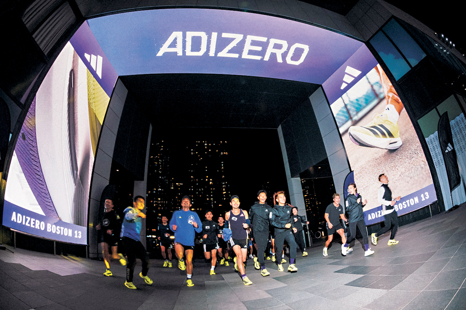 ●運動品牌博覽會助渣馬跑手備戰賽事。 公關圖片