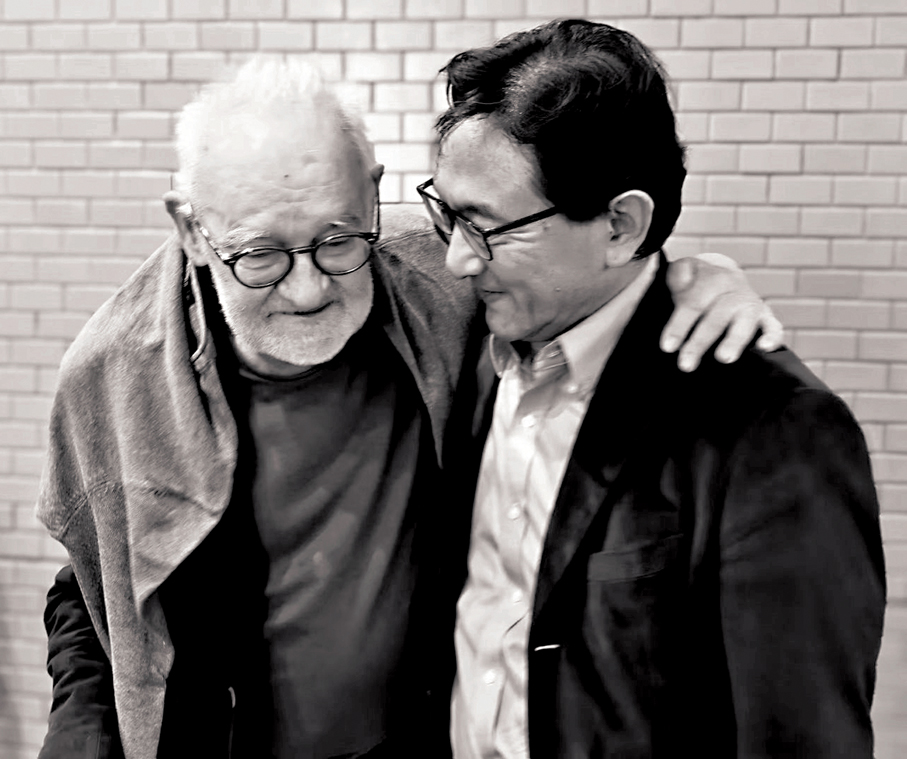 ●貝拉·塔爾與蘇牧惺惺相惜。  受訪者供圖