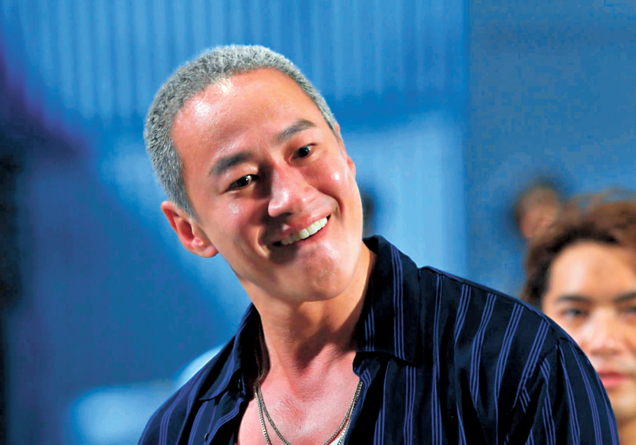 ●何潤東劇中乖戾兇悍。  劇照