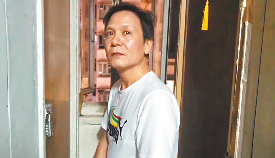 ●譚先生。香港文匯報記者鄺福強  攝