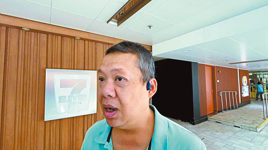 ●呂先生。香港文匯報記者黃宇威  攝