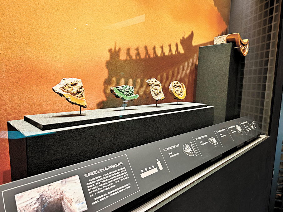 ●明早期建築構件展示