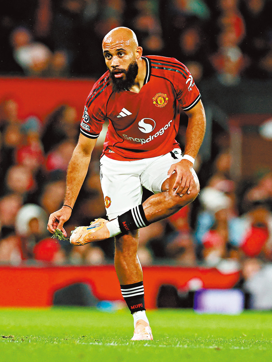 ●曼聯鋒將麥比奧莫已在戰畢非國盃後回歸。  資料圖片