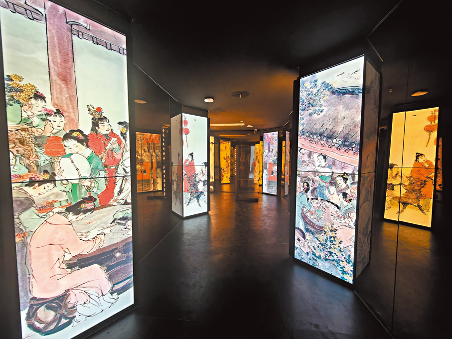 ●觀眾可直觀感受到「太虛幻境」等經典畫面。