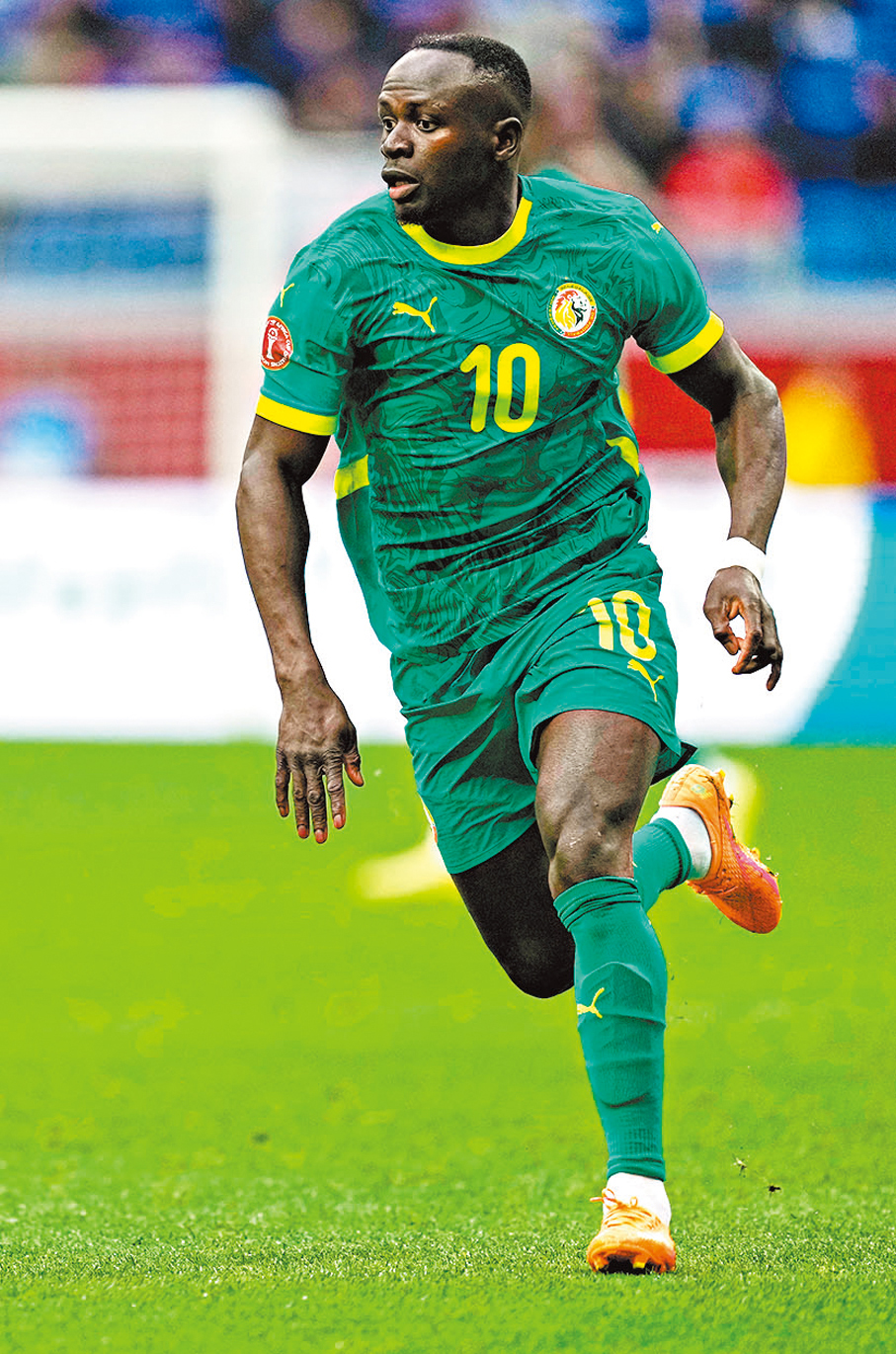 ●由沙迪奧文尼領軍的塞內加爾，決賽再次面對剋星摩洛哥。 資料圖片