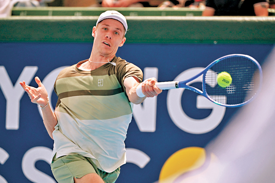 ●布雲朝克特澳網首圈硬撼沙普華洛夫（圖）。 資料圖片