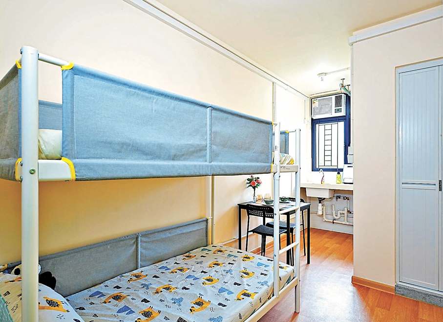 ●大埔「樂善村」過渡性房屋目前已安置約80戶宏福苑居民。九龍樂善堂供圖