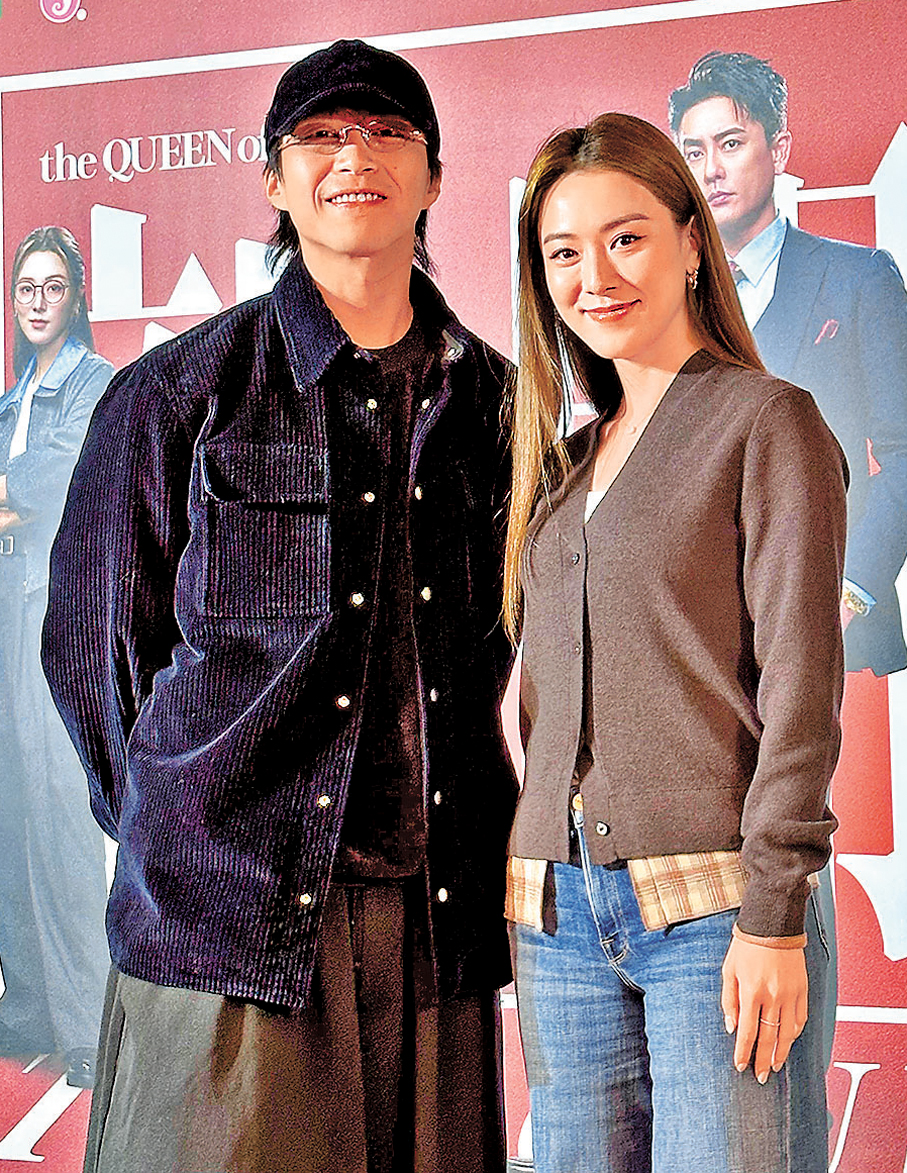 ●坤哥表示若開騷會邀王敏奕做嘉賓。 香港文匯報記者子棠  攝