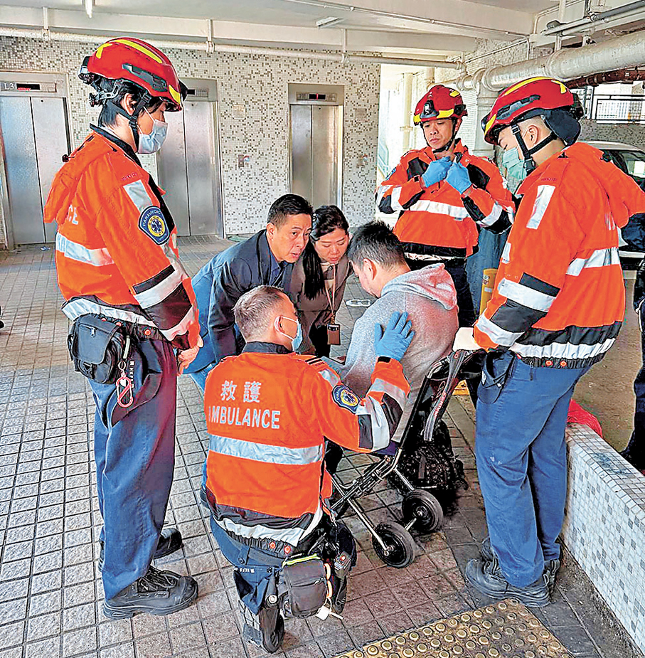 ●加入警察談判組20載的陳日風督察，多年來處理過數百宗案件。   警方圖片