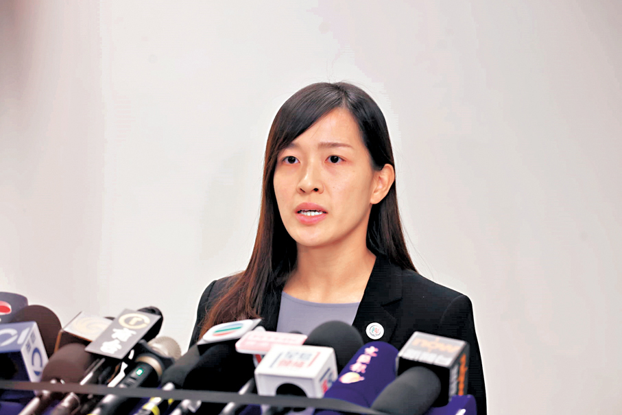 ●家庭衝突及性暴力政策組高級督察郭詩慧。香港文匯報記者劉友光 攝