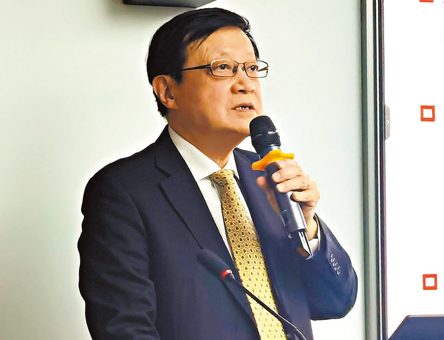 ●連平預計，內地貨幣金融環境持續寬鬆。 記者章蘿蘭  攝