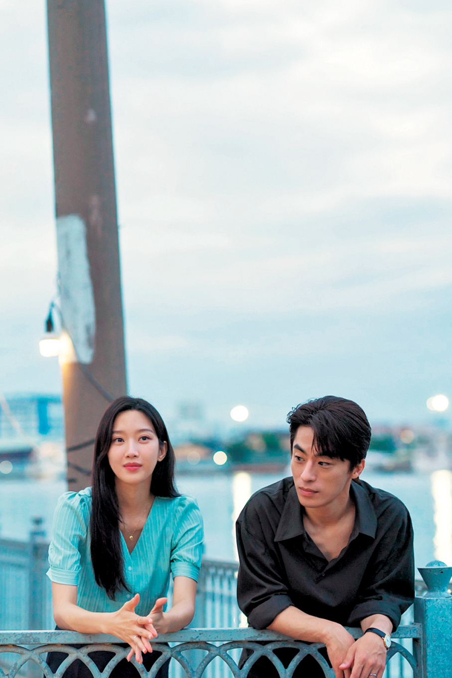 ●具教煥與文佳煐首次合作，擦出不少火花。