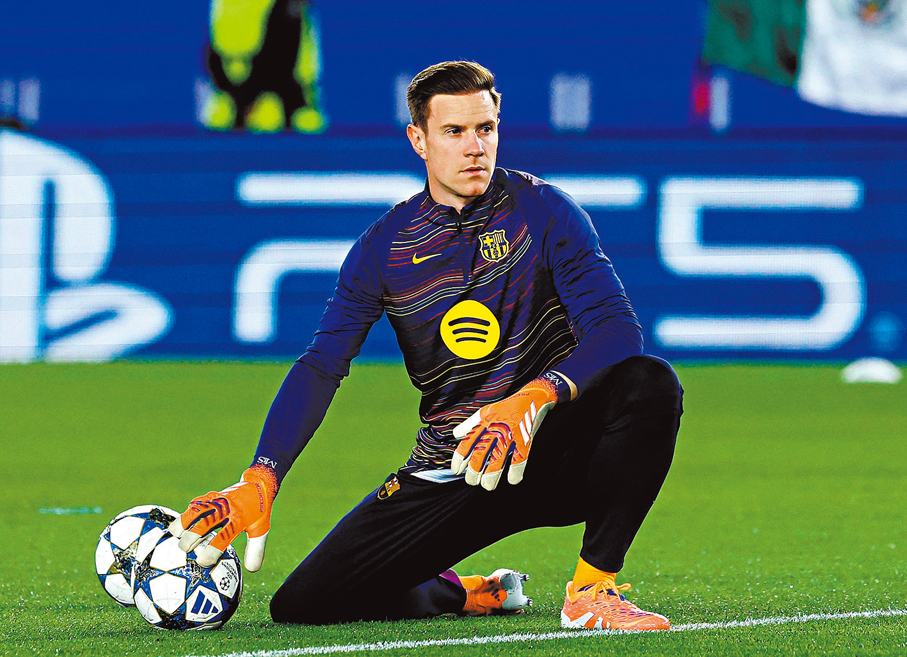 ●達史特根希望獲得更多上陣機會。  資料圖片