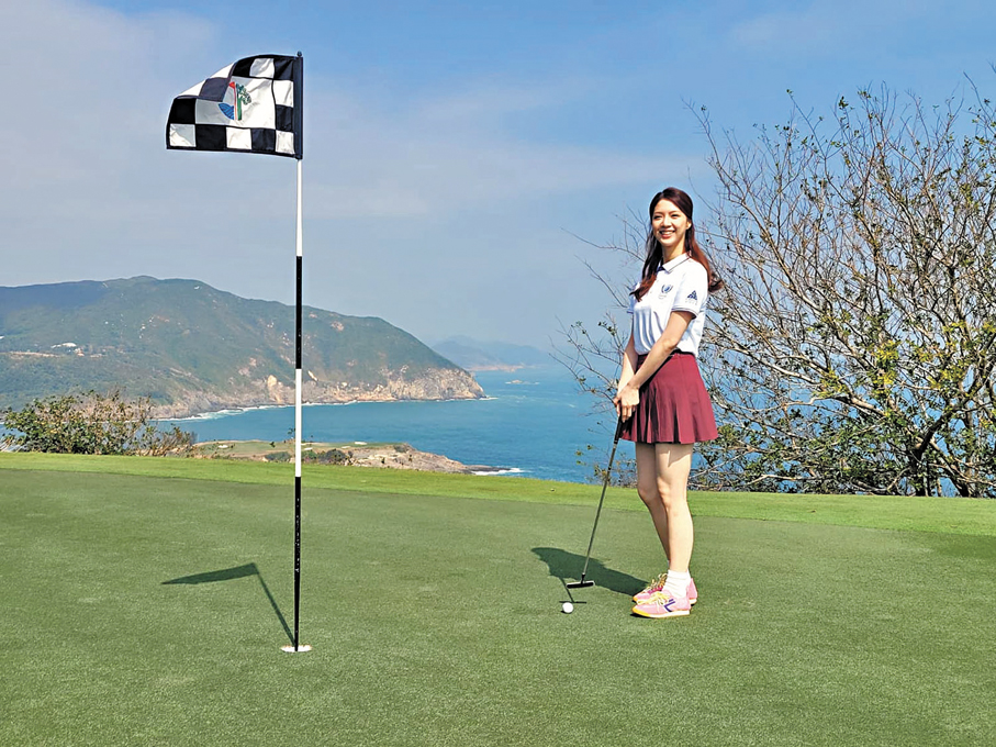 ●陳曉華昨日主持開球禮。  香港文匯報記者梁靜儀 攝