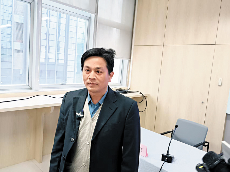 ●中國人民銀行深圳市分行外匯綜合處一級調研員段文海表示，自跨境理財通2.0版本實施以來，深圳地區銀行新增個人投資者約3.2萬名。香港文匯報記者李昌鴻  攝