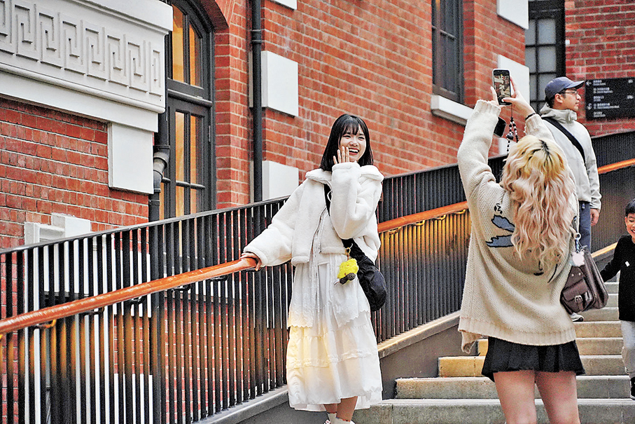 ●大館不只是「打卡景點」，更是一個結合歷史記憶、文化思考與當代生活的公共空間。 香港文匯報記者曾興偉  攝 