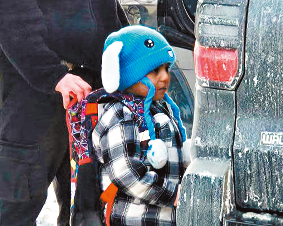 ●拉莫斯被ICE探員拘捕。 法新社