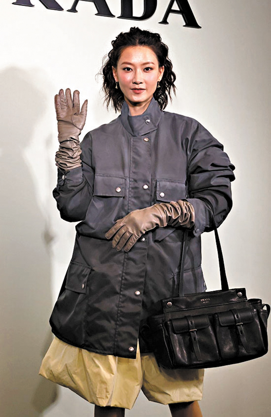 ●廖子妤直言獲得影后感到很意外。 香港文匯報記者孫嘉蔚 攝