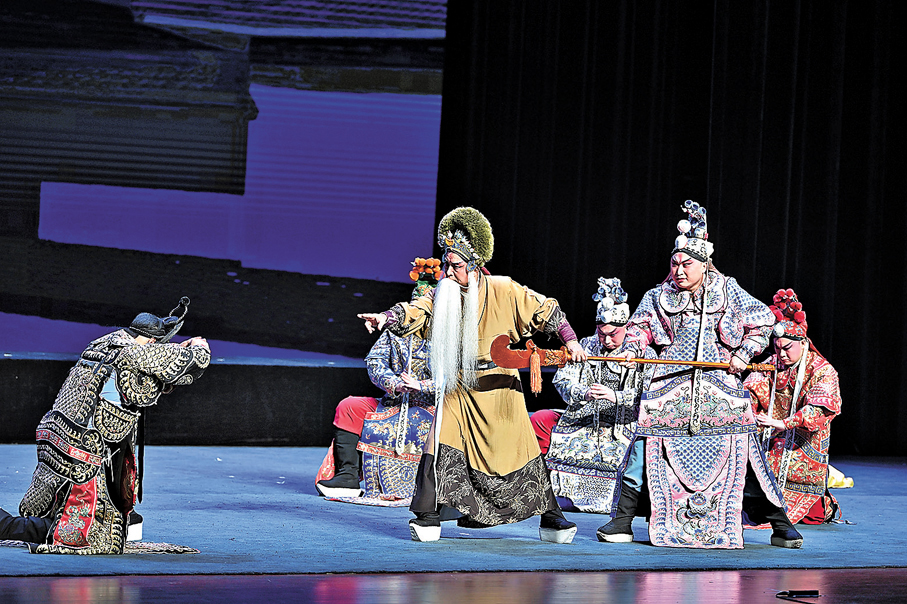 ●《金沙灘》演出現場。