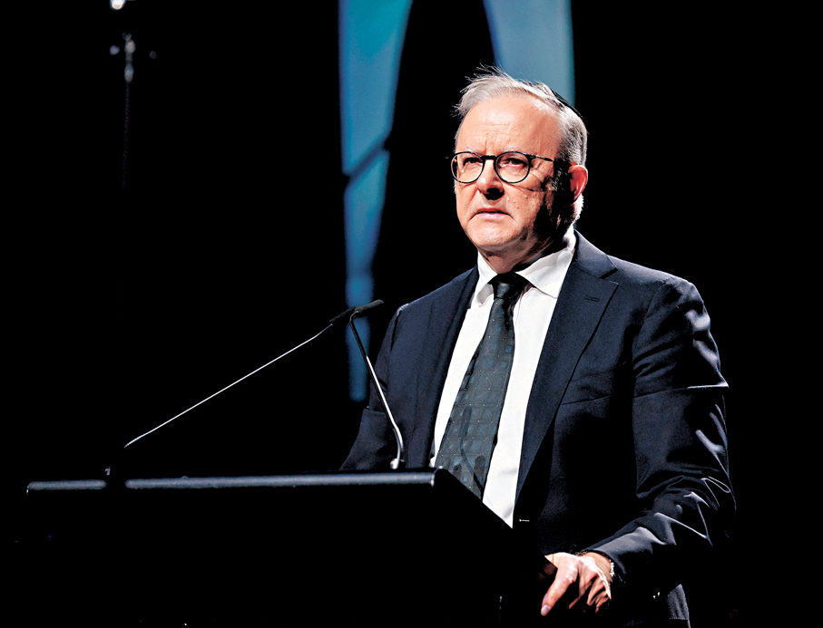 ●阿爾巴尼斯稱讚卡尼日前有關中等國家應聯手對抗美國霸權的言論。 法新社