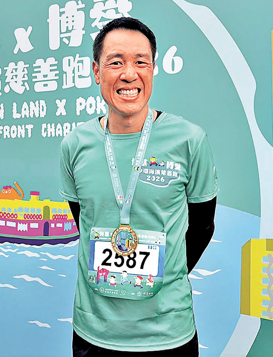 ●前港足教練郭嘉諾透露現時希望先休息，工作方面則隨遇而安。 香港文匯報記者張發兒  攝