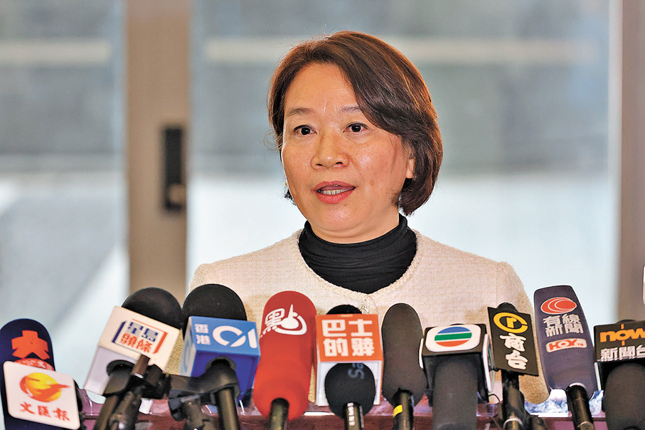 ●梁美芬     香港文匯報記者黃艾力  攝