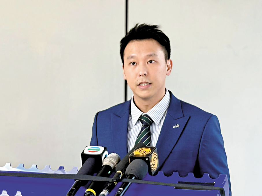 ●毒品調查科行動組高級督察陳源勳。