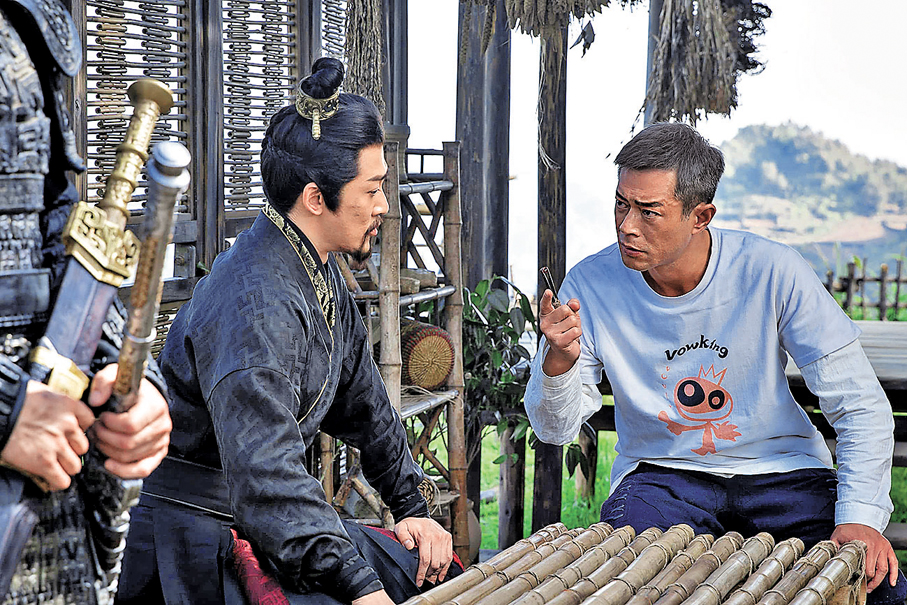 ●圖為《尋秦記》電影版劇照。 資料圖片