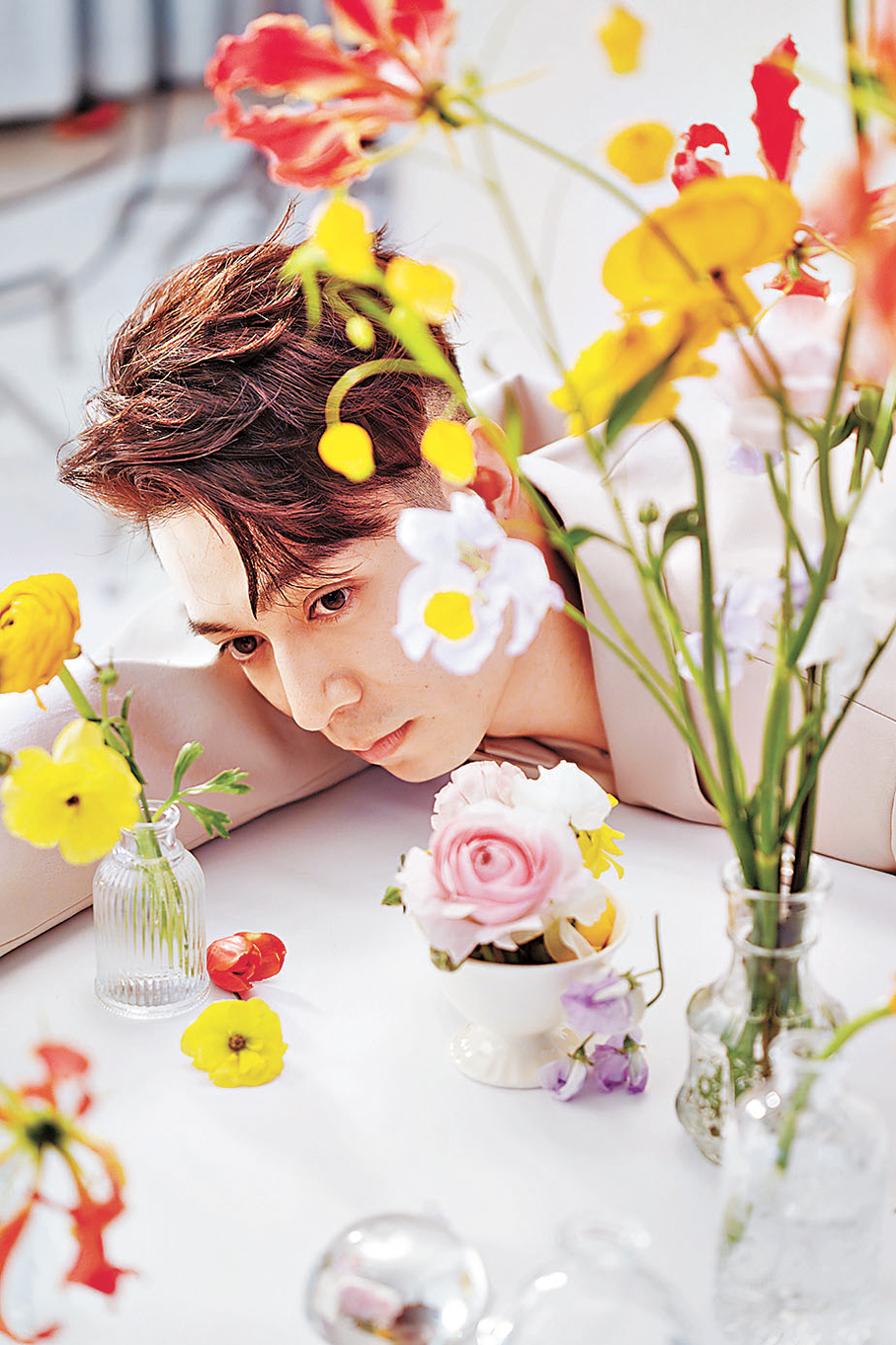 ●周柏豪為見面會拍攝海報。  大會供圖