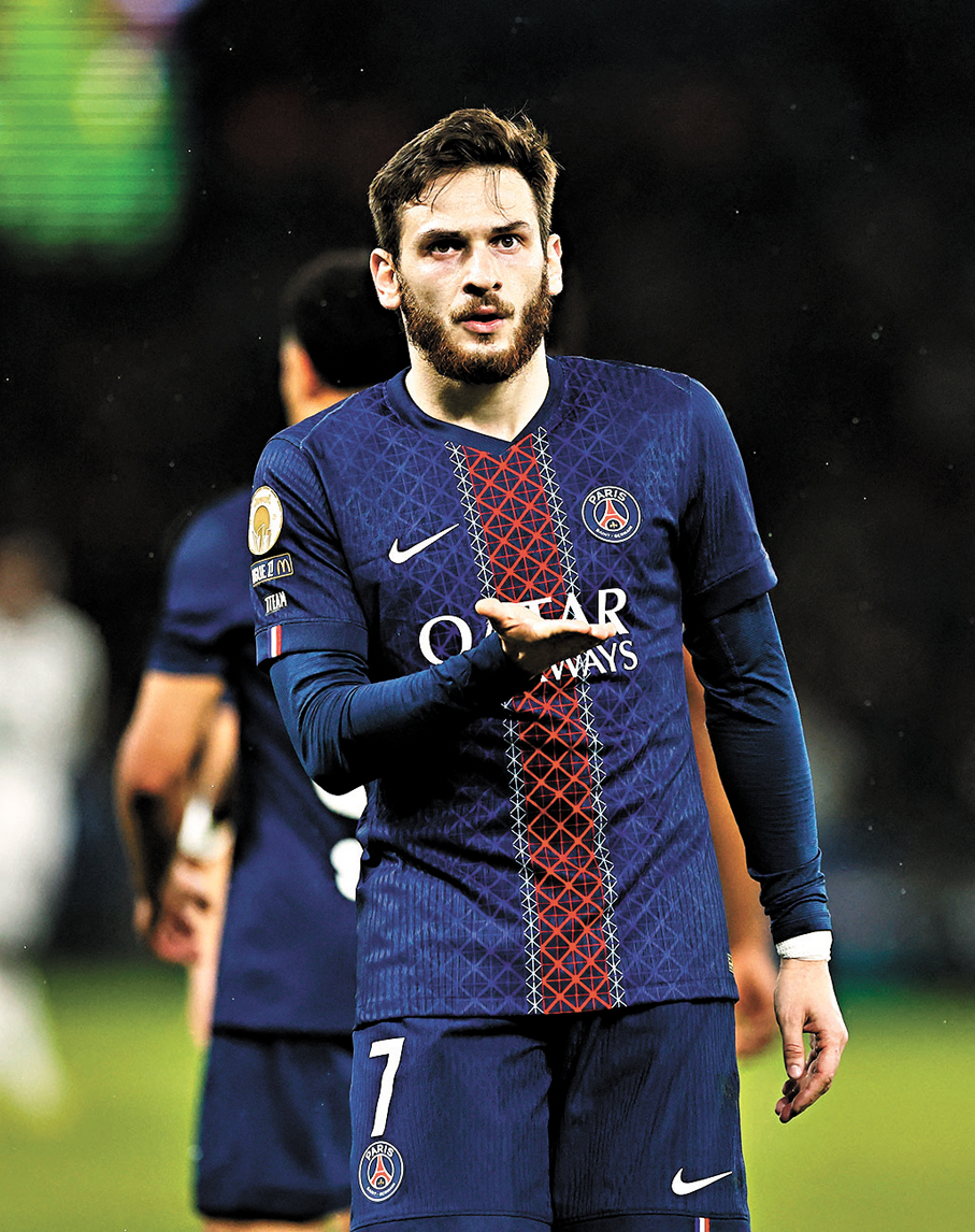 ●基華拉斯基利亞已成為聖日耳門進攻核心。  資料圖片