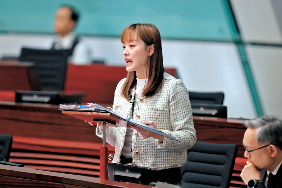 ●張曼莉。香港文匯報記者黃艾力  攝