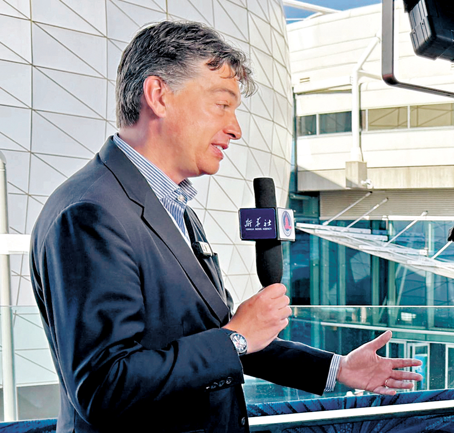 ●塞德里克科內利斯視中國為重要市場。 資料圖片