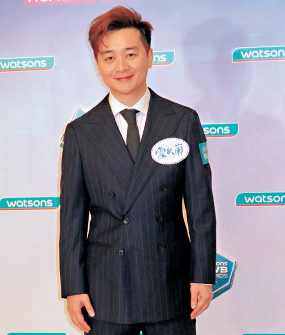 ●譚輝智清減不少。 香港文匯報記者阿祖  攝