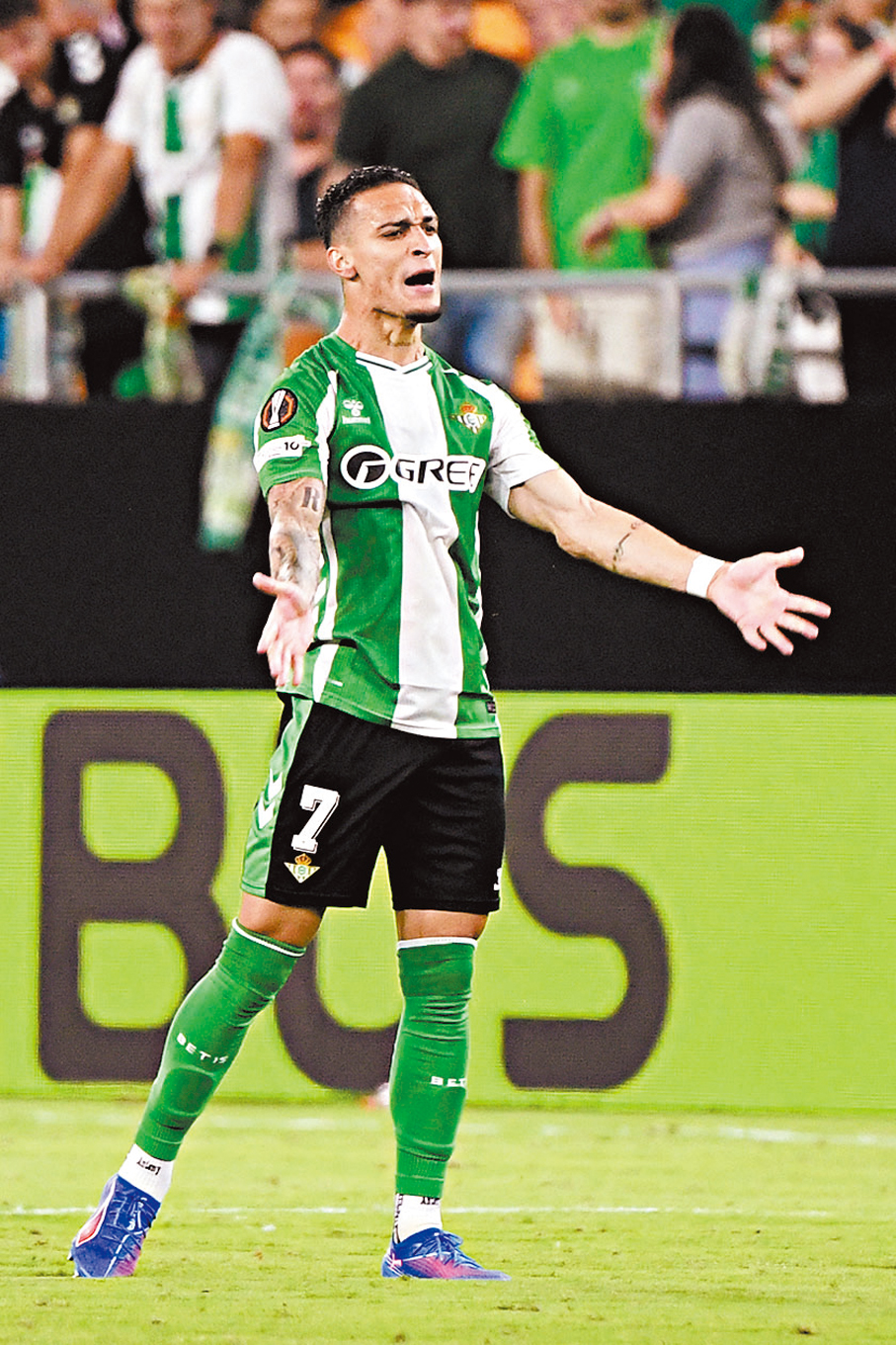 ●貝迪斯將依靠安東尼策動攻勢。  資料圖片