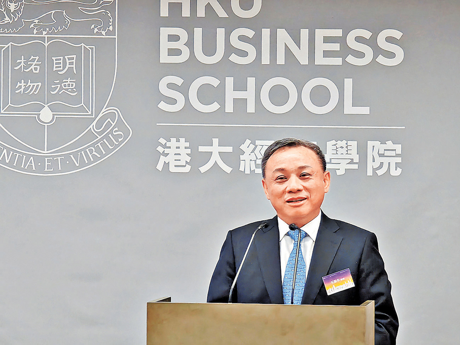 ●毛振華認為，中國「反內卷」初見成效，價格企穩助力微觀主體資產負債表修復。香港文匯報記者黃安琪  攝