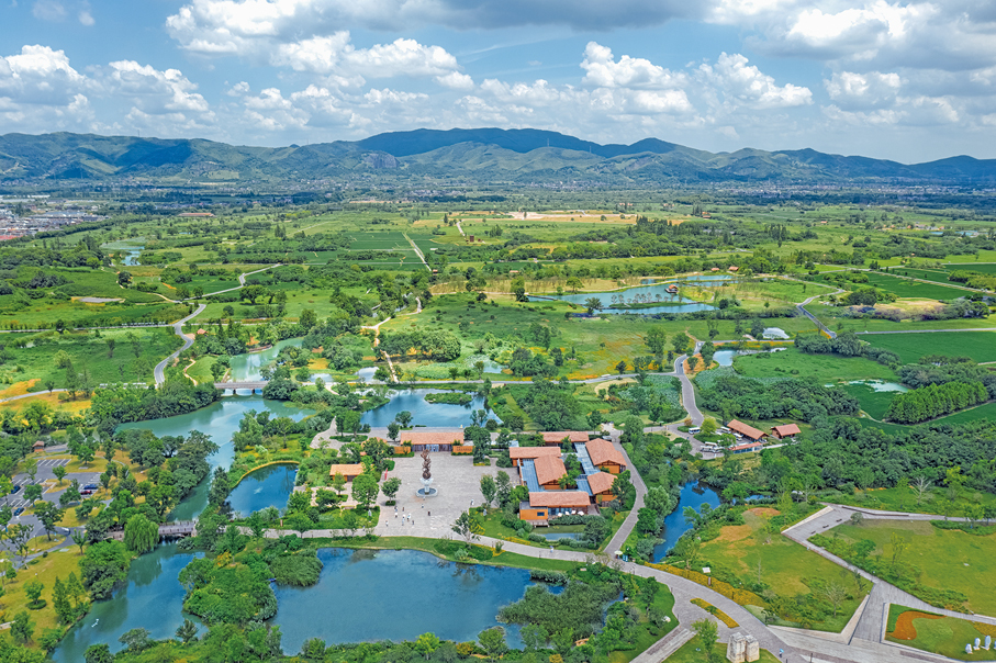 ●良渚古城遺址公園。