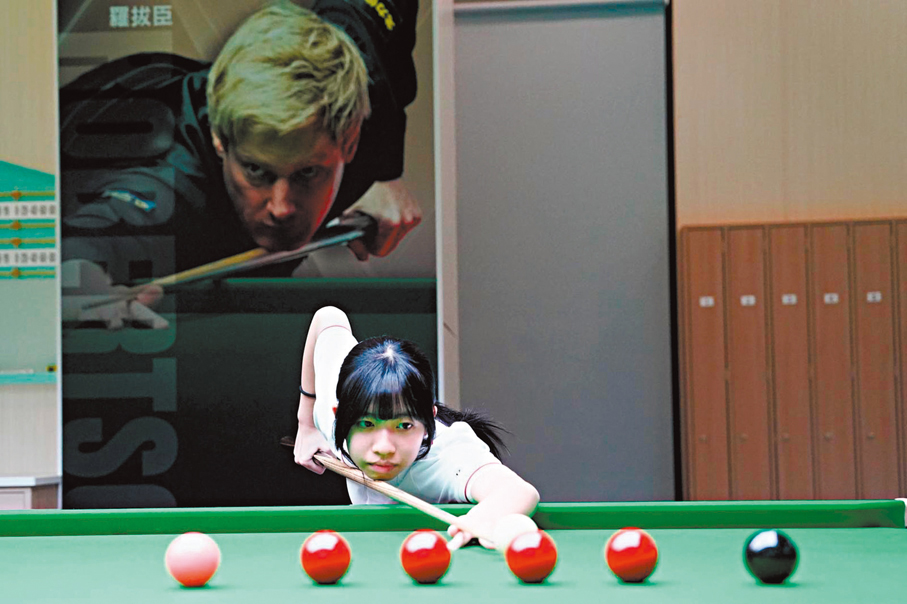 ●劉凱琳期望在啟德一展女性桌球手的實力。