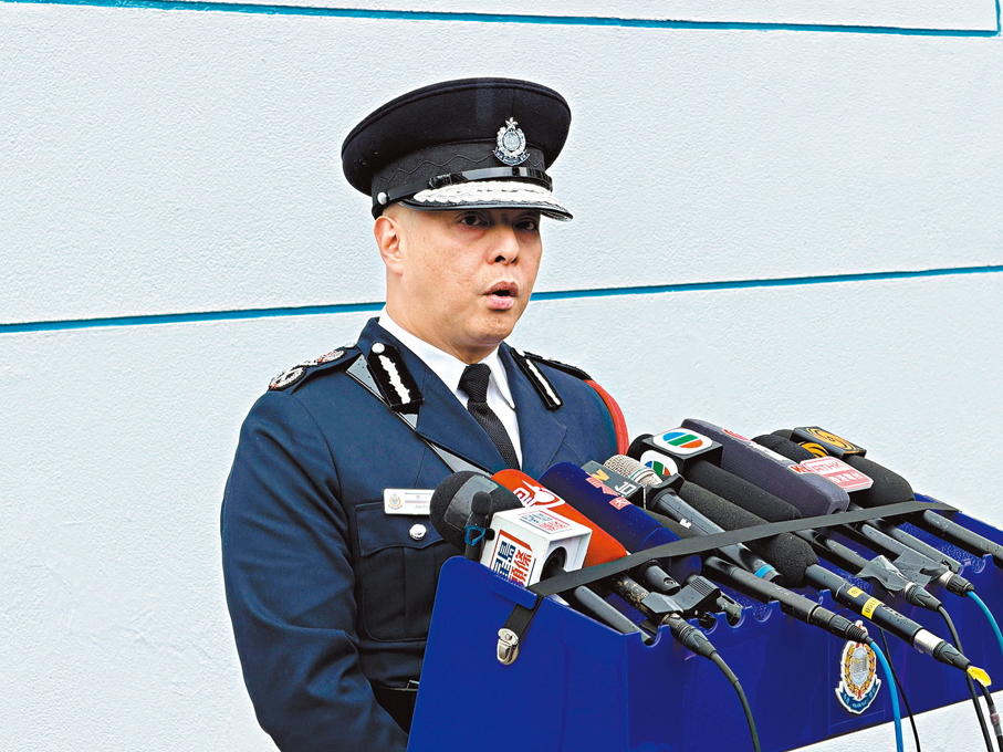 ●周一鳴表示，會加強在罪案黑點安裝閉路電視。