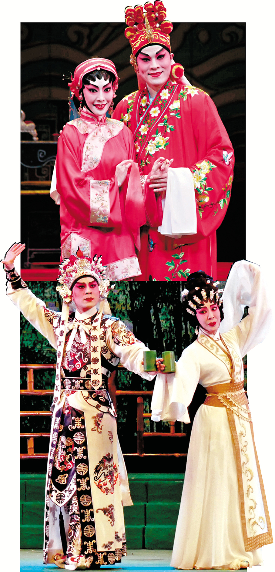 ●藍天佑和鄭雅琪在舞台上非常合拍。