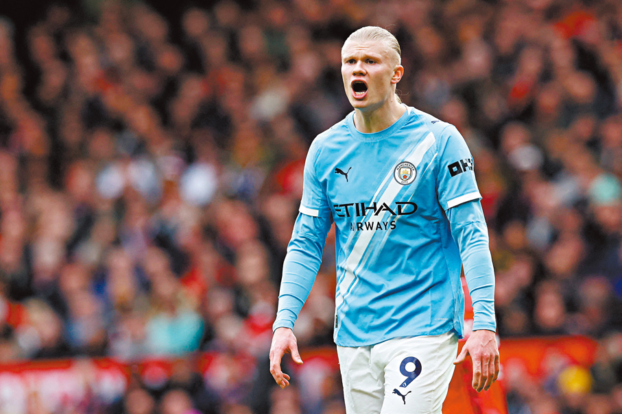 ●夏蘭特仍將肩負曼城入球重責。  資料圖片